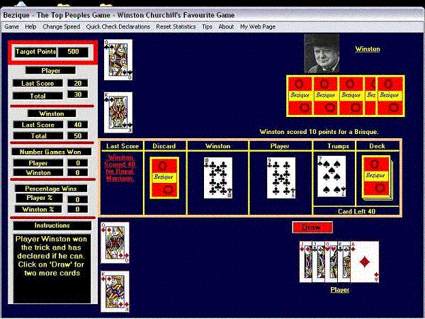Bezique Screenshot
